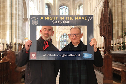 A Night in the Nave Sleep Out 2026 | Peterborough Cathedral
