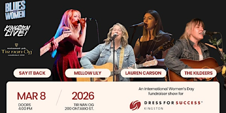 Blues For Women's  Dress For Sucess Fundraiser | Tir Nan Og