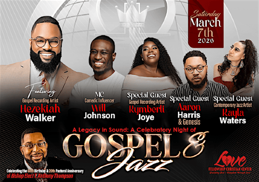 "A LEGACY IN SOUND" A Gospel and Jazz Celebration | The STAR Centre