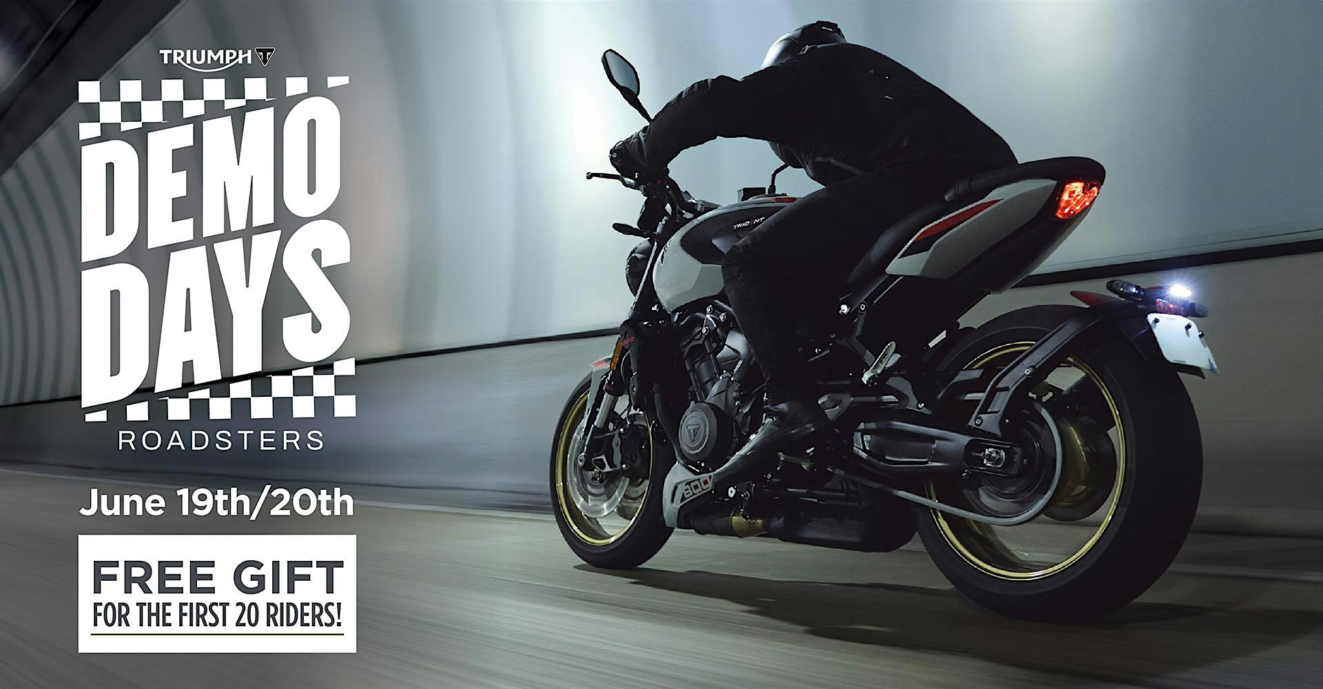 Triumph Demo Days (Roadster): Triumph Escondido | Moto Forza - Triumph Escondido