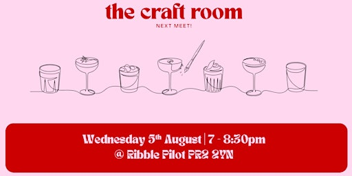 the craft room | paint your own glass | Ribble Pilot