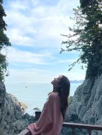 오동도 핫한 포토존 ‘바람골’