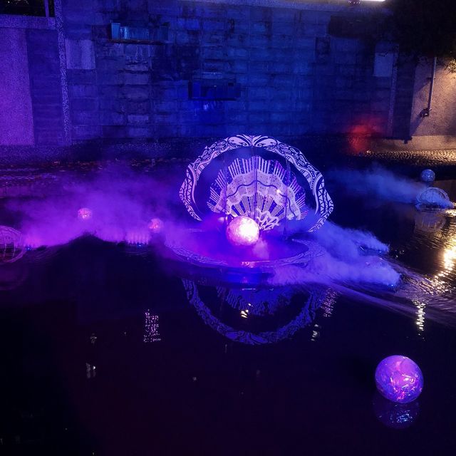 新莊幸福站🔮2022新北鯨彩中港光雕展🤩越夜越美麗✨