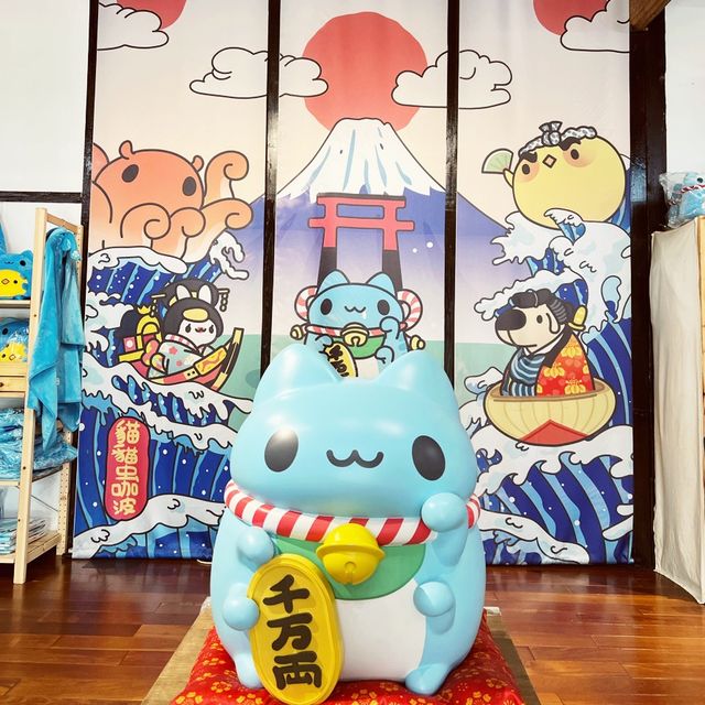 超萌貓貓蟲咖波｜咖波屋｜讓你融化在這一片藍色