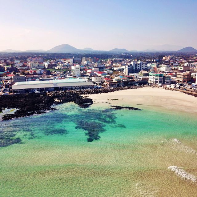 🚁 제주도의 인생바다, 세화해변 [드론뷰]