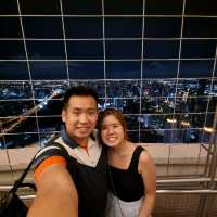 Bangkok Skyline On Baiyoke Sky Rooftop