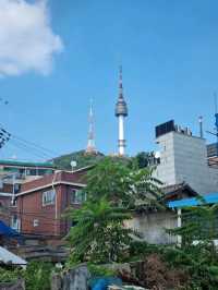 남산 바로 아래있는 마을 해방촌