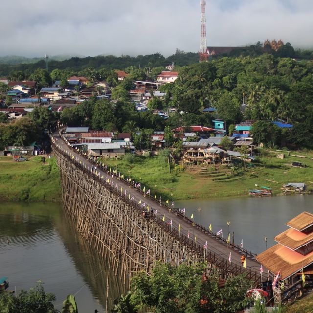 📍สะพานมอญ ..สังขละบุรี 