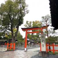 城南宮でおみくじを引く旅