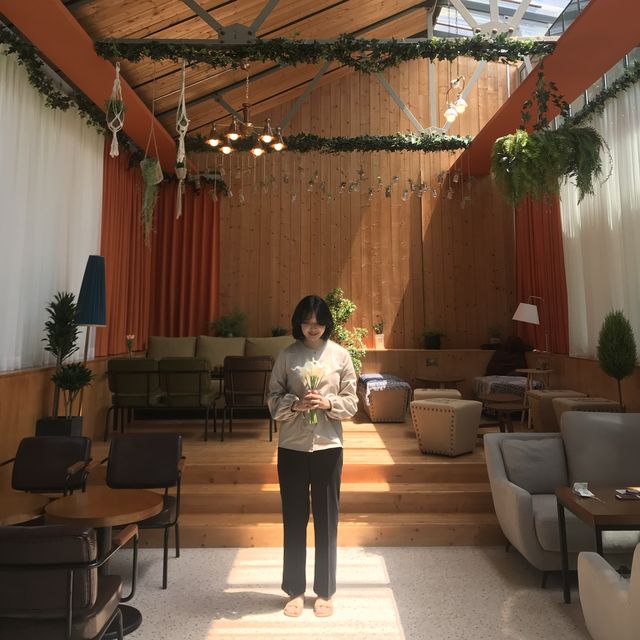 청주외곽 전망좋은 카페,하우즈필