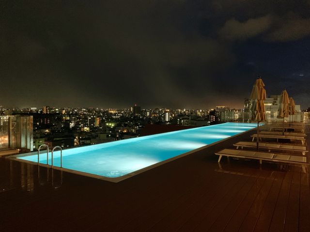 【沖縄】ノボテル沖縄那覇のインフィニティプール！