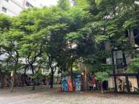西門町特色街景：美國街，充滿特色塗鴉造景