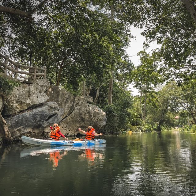 พายเรือคายัคเขาใหญ่