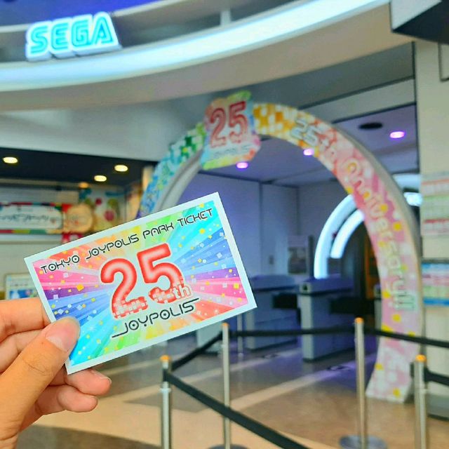 【東京 台場】お台場の遊び場といえばここ！『JOYPOLIS』