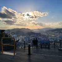 부산을 한눈에 담을 수 있는 황령산 전망대