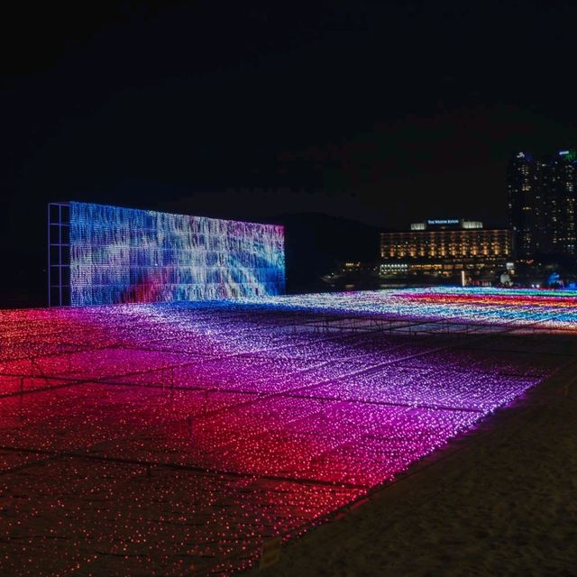✨️크리스마스 분위기의 빛의 향연 [부산, 해운대빛축제]