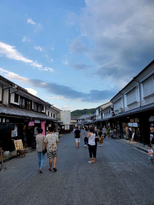 美麗如畫的日本岡山縣倉敷市 