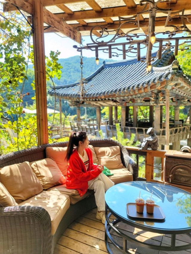 앉아 있기만해도 힐링되는 계곡뷰, 경남거창카페 민들레울🍂