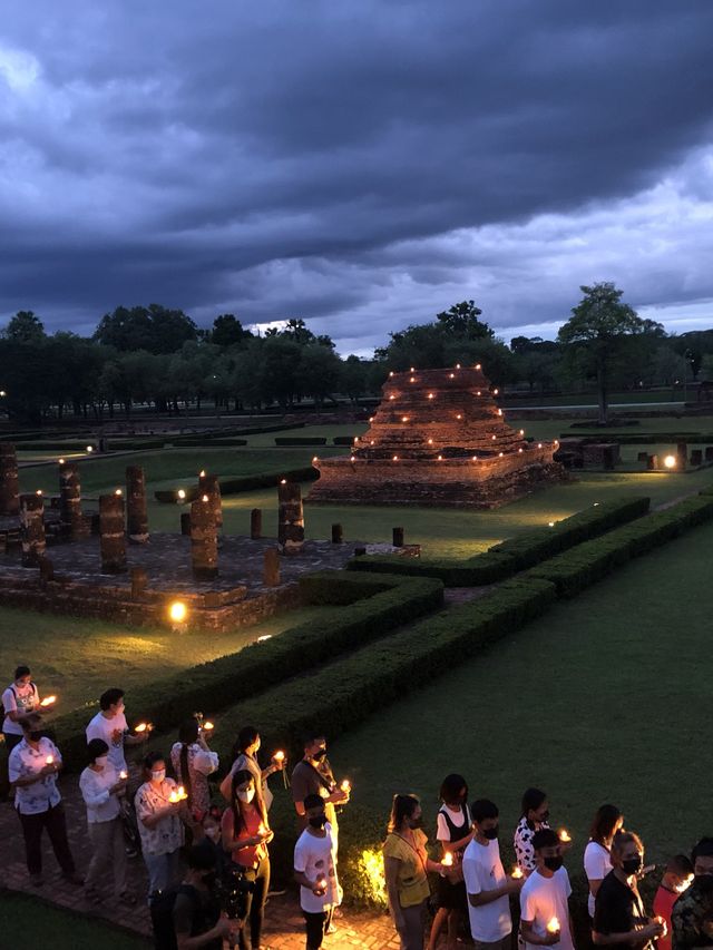 Full Moon night at Sukhothai