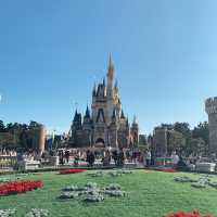 クリスマスの東京ディズニーランド