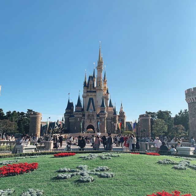 クリスマスの東京ディズニーランド