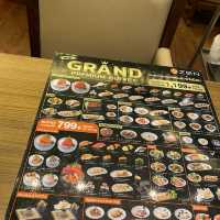 Zen Japanese buffet at Central Festival
