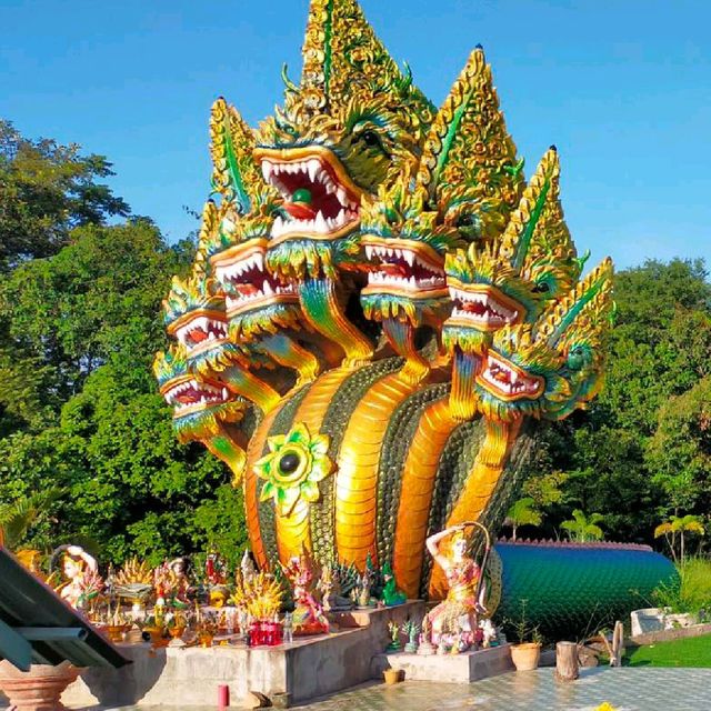 ไปมายัง ? วัดดานพระอินทร์  องค์พญานาค สุดยิ่งใหญ่