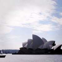 The Sydney Opera House at Sydney Harbour 