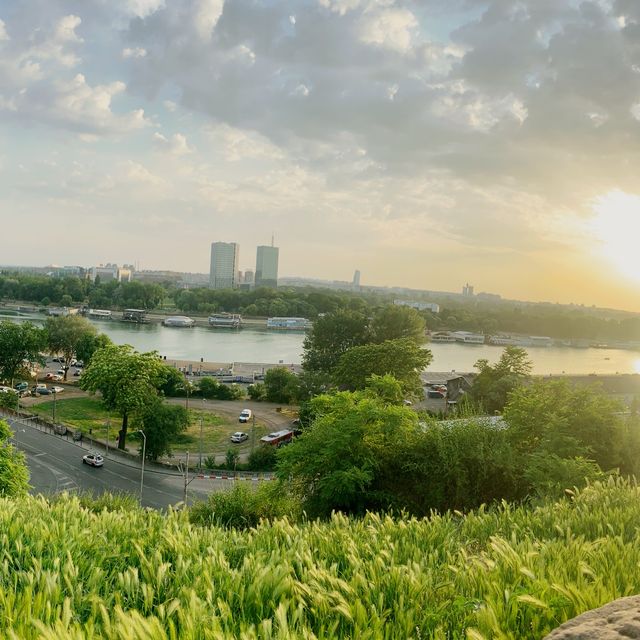 Belgrade Fortress Sunset Viewpoint