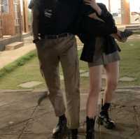 경주의 넓은 야외 테라스 카페_SOL