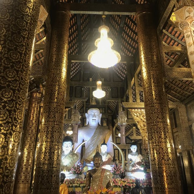 Intricate Buddhist Temple Wat Inthakin