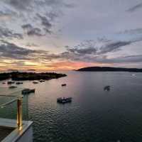 Sunset from Kota Kinabalu Marriott