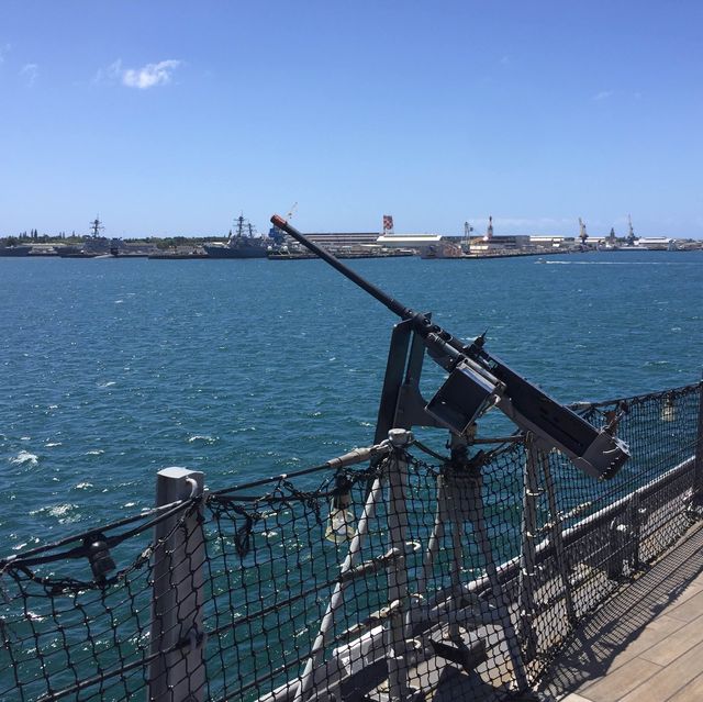 USS Missouri Battleship tour