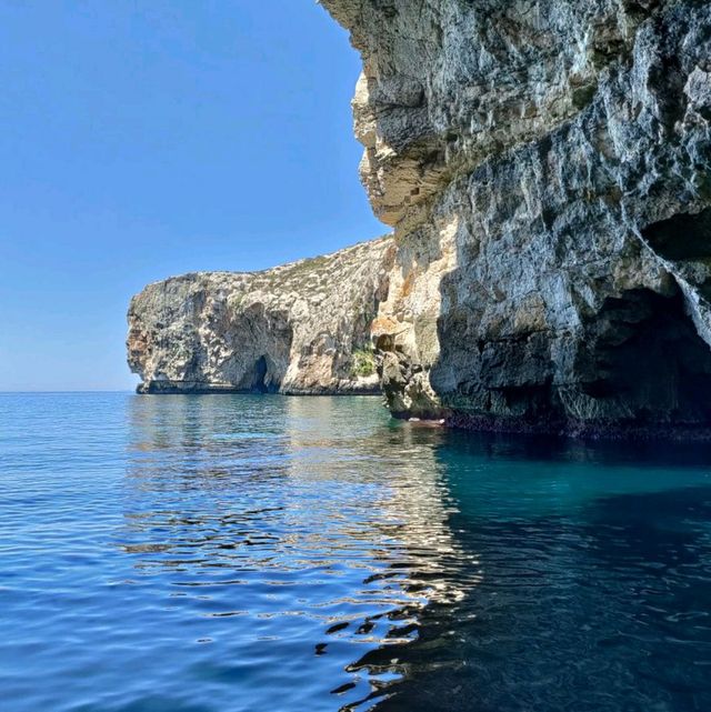 Blue Grotto from the sea