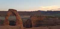 Famous Delicate Arch in Arches National Park