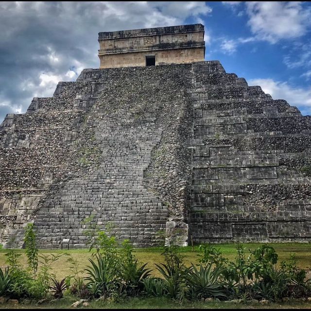 One of the seven wonders: Chichén Itzá. 