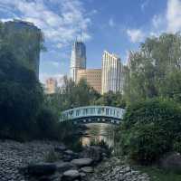 A Very Lively Park in Hongqiao Area