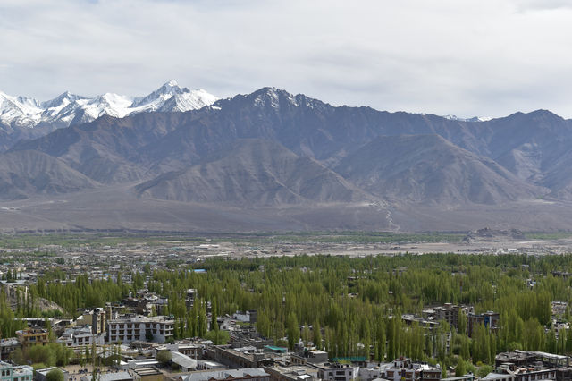 Leh palace in leh ladakh