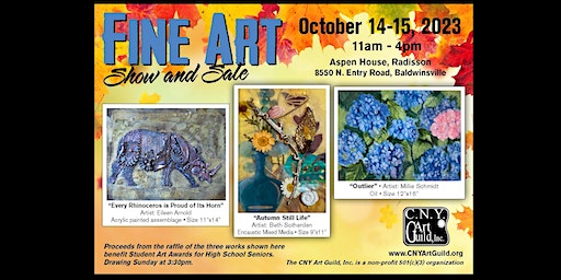 CNY Art Guild Fall Fine Art Show and Sale (Baldwinsville) | Aspen House