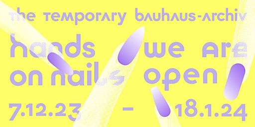 Spielfeld:Körper | the temporary bauhaus-archiv