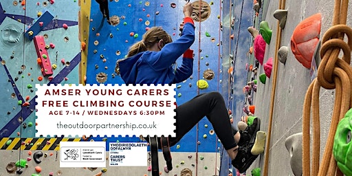 YOUNG CARERS - FREE INDOOR CLIMBING SESSION 4 (of4) Age 7-14 @Cardiff | Central South Wales