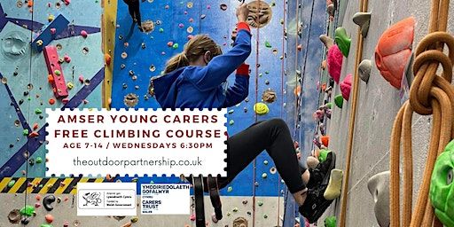 YOUNG CARERS - FREE INDOOR CLIMBING SESSION 4 (of4) Age 7-14 @Cardiff | Central South Wales