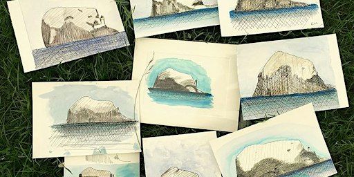 Sketching by the Seaside in North Berwick with the Scottish Seabird Centre | Scottish Seabird Centre