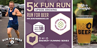 5k Beer Run x Upside Brewing | 2024 Ohio Brewery Running Series | Upside Brewing