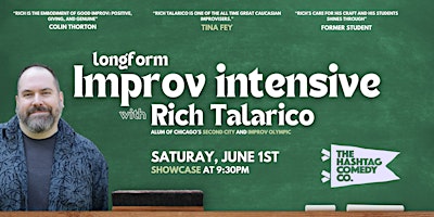 Longform improv intensive & showcase with Rich Talarico | 1253 N High St