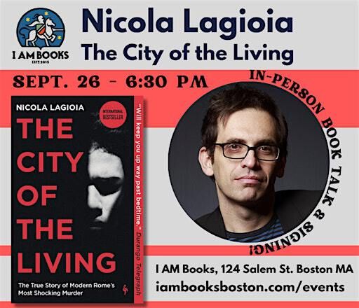 Nicola Lagioia presents The City of the Living | I AM Books