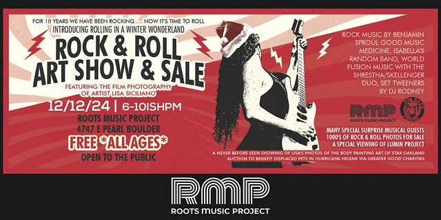 Lisa Siciliano: Rock & Roll Art Show & Sale | Roots Music Project
