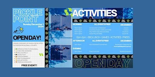 OPEN DAY @ PICKLEPOINT MILPERRA (FREE PICKLEBALL) | 101 Raleigh Rd