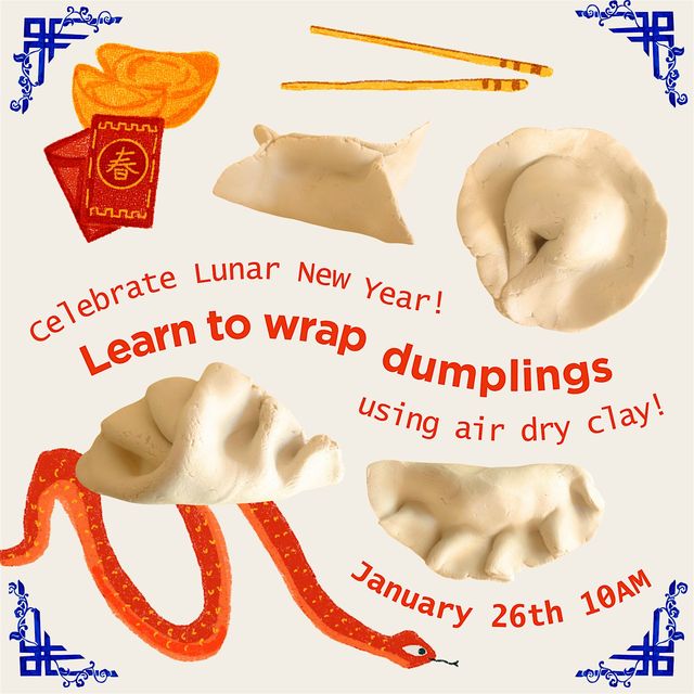 Learn to Wrap Dumplings using Air Dry Clay | Forager Crafts