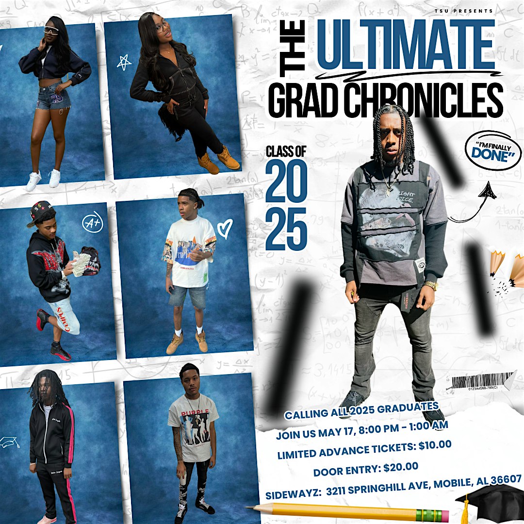 The Ultimate Grad Chronicles C/O “2025” | Sidewayz Sports Bar and Grill